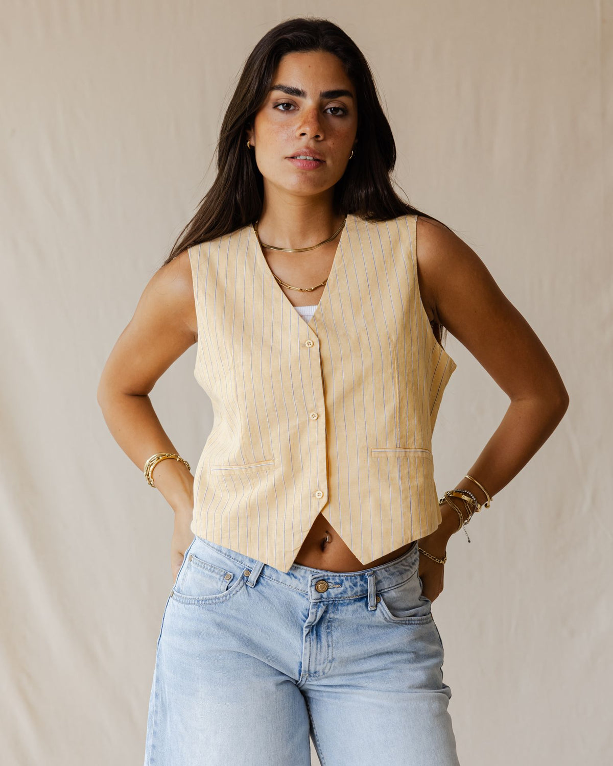 Yellow Afternoon Vest