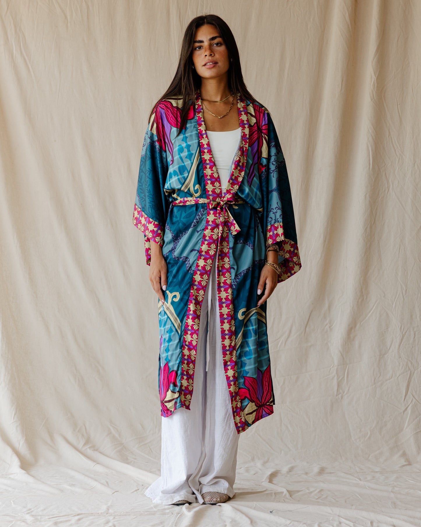 Twilight Bloom Kimono