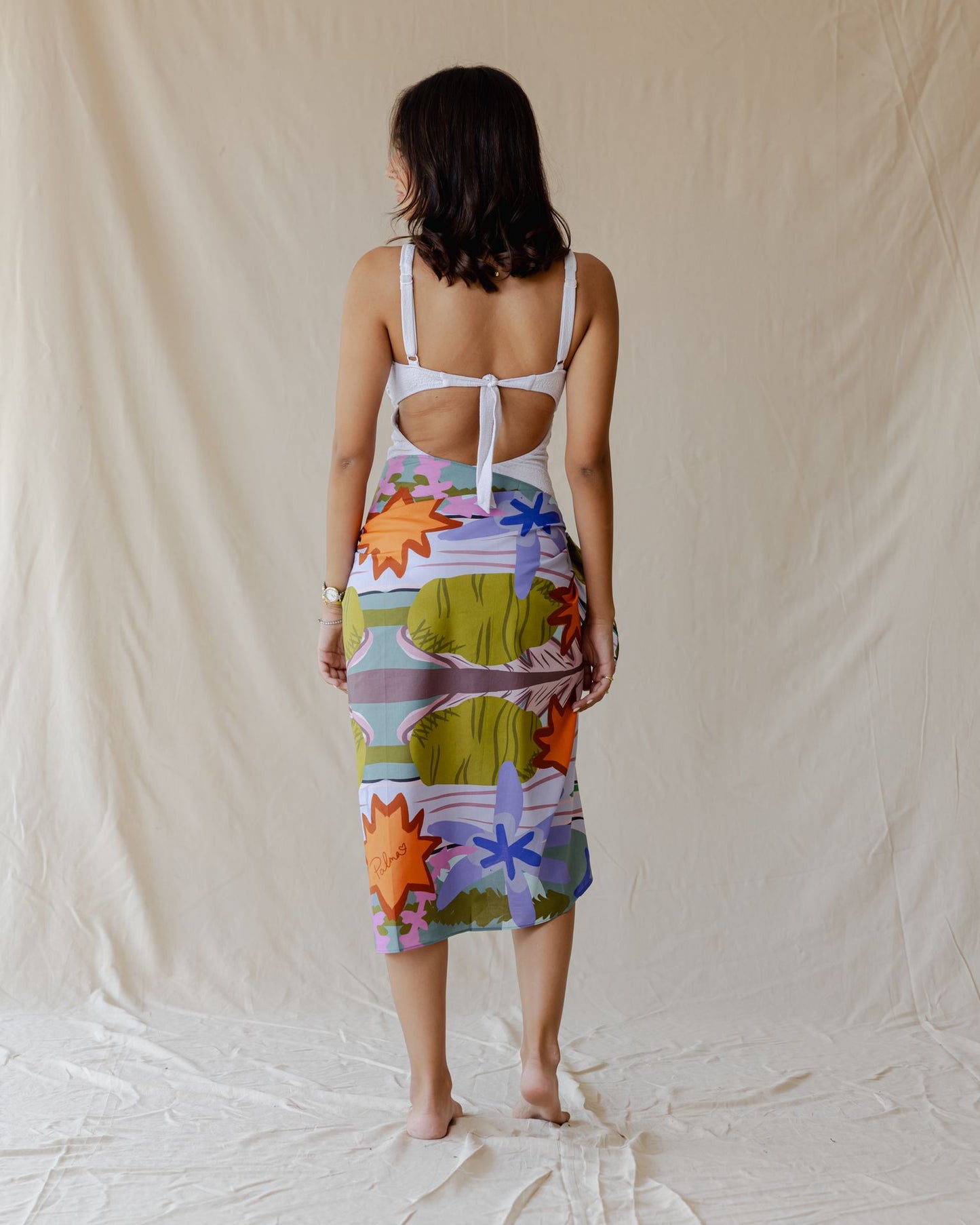 Moonlit Glow Voile Wrap
