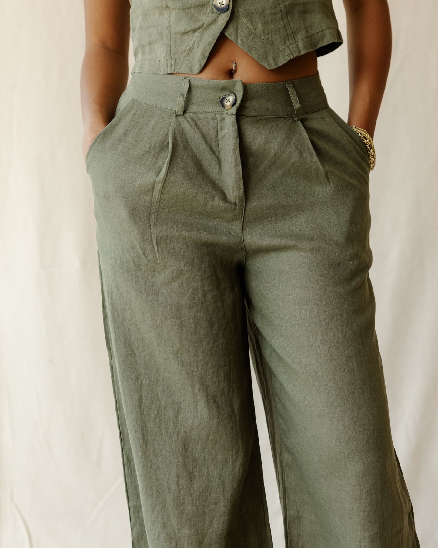 Elna Olive Pants