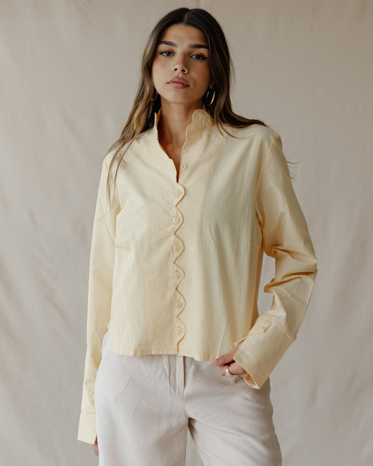 Ripple Muse Shirt Yellow