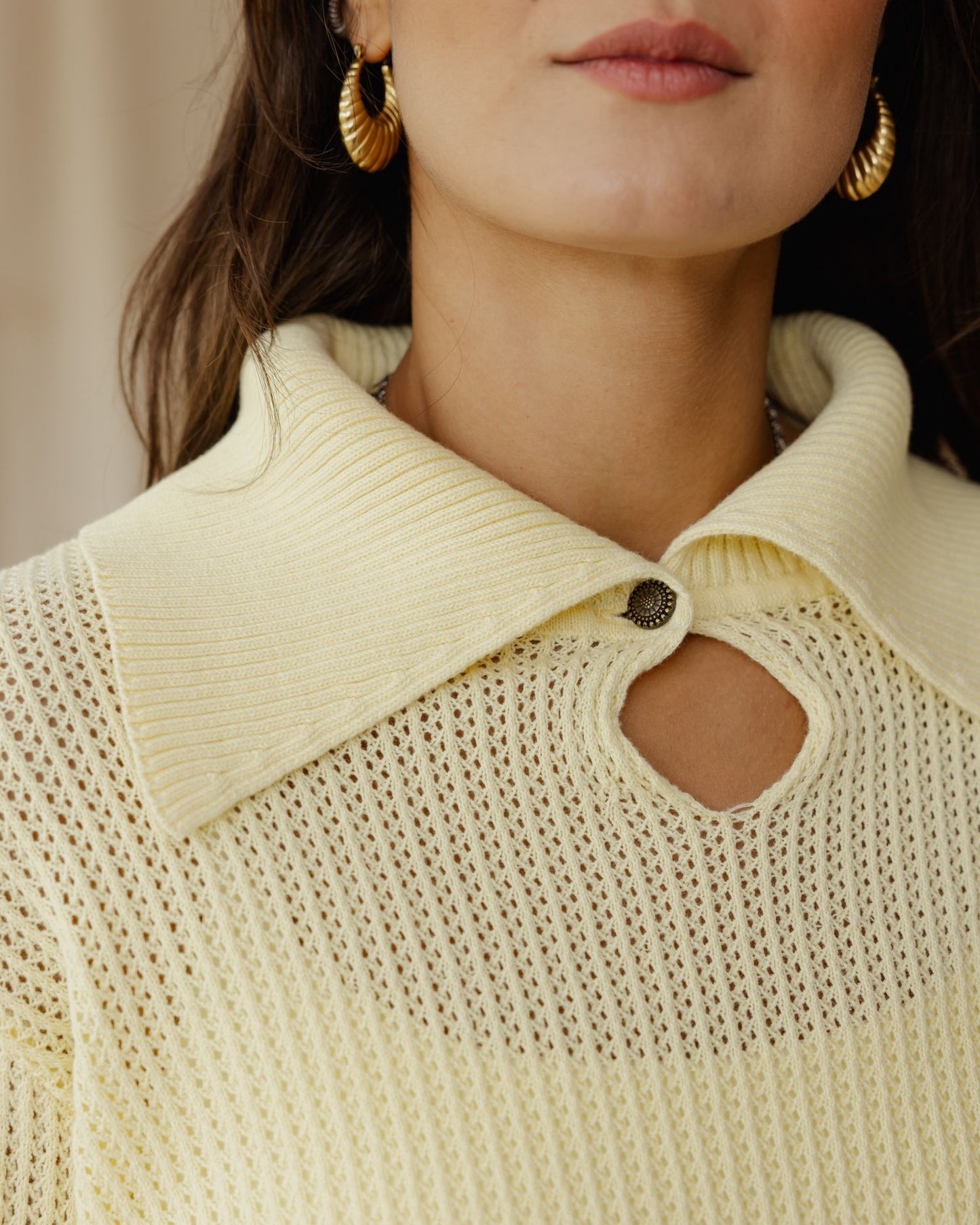 The Summer Sweater In Butter