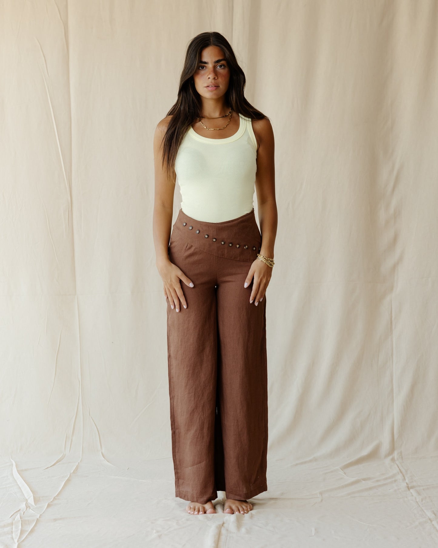 Eira Brown Pants