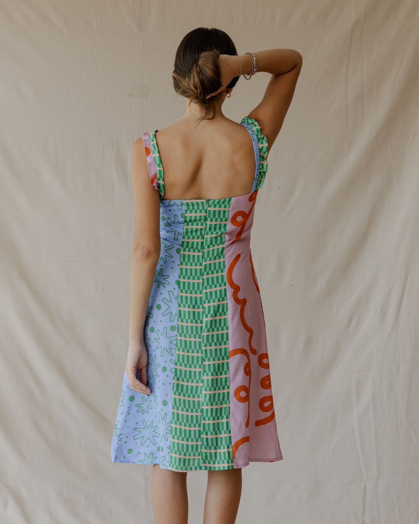 Confetti Patch Party Dress