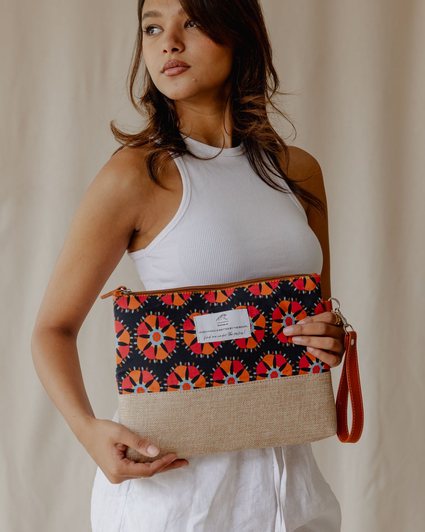 Indigo Loop Beach Pouch