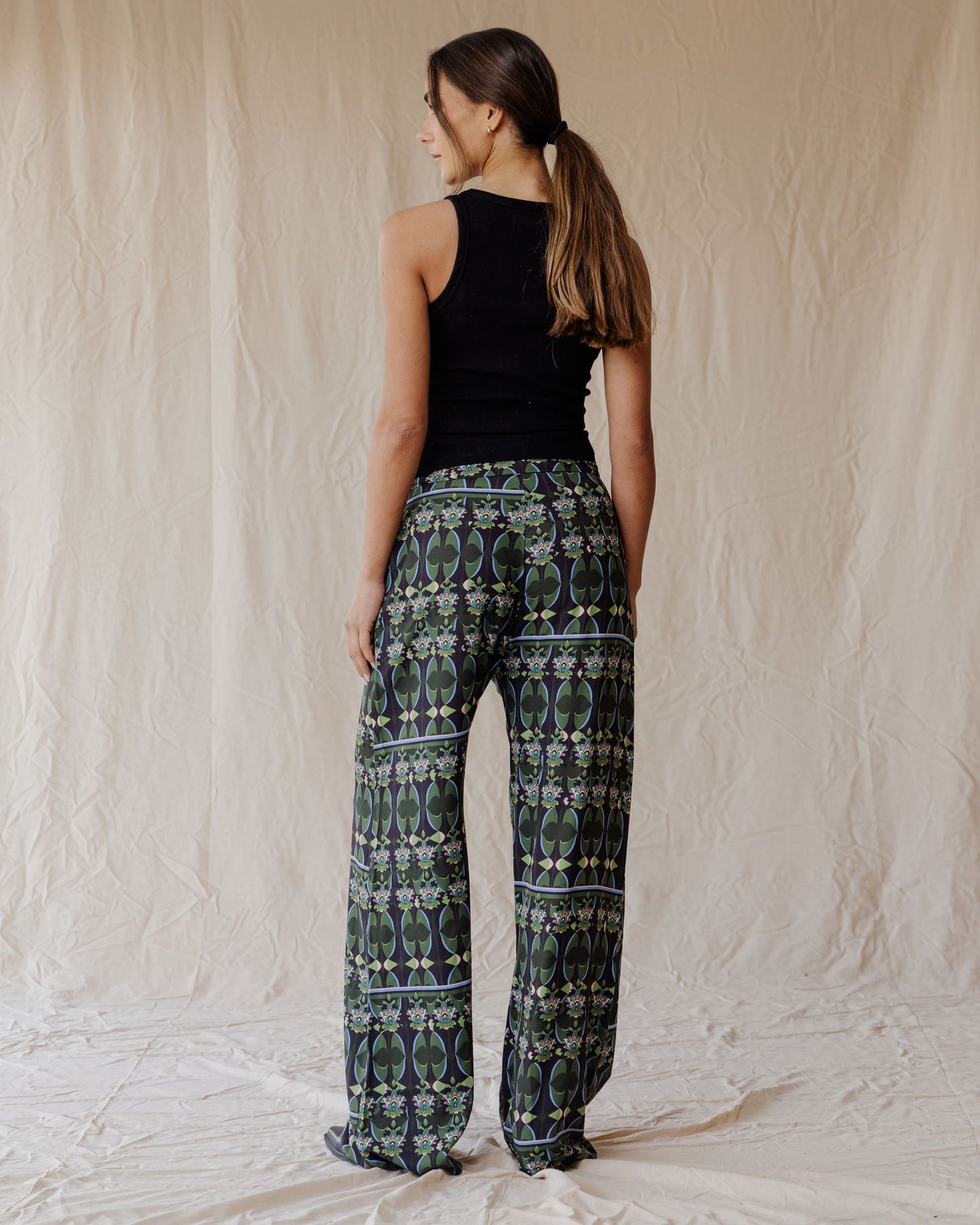 Indian Vibes with Green Pants