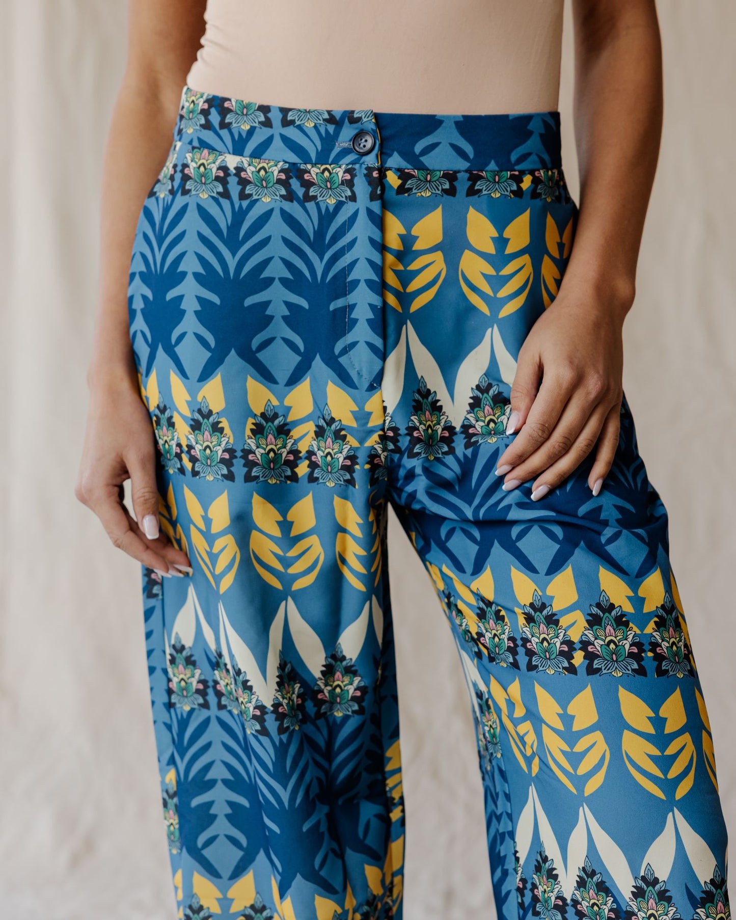 Indian Vibes with Blue Pants