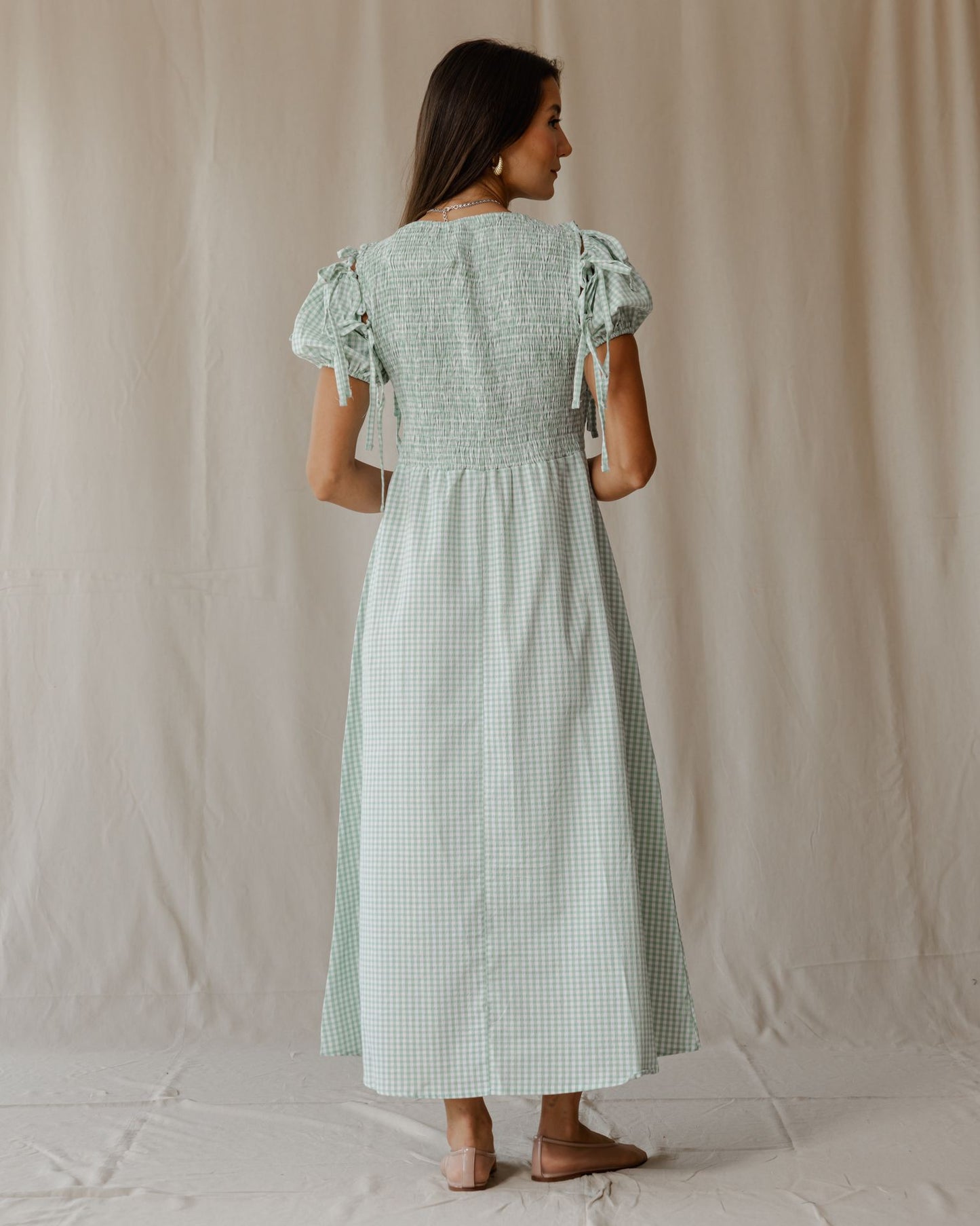 Pastel Picnic Mint Dress