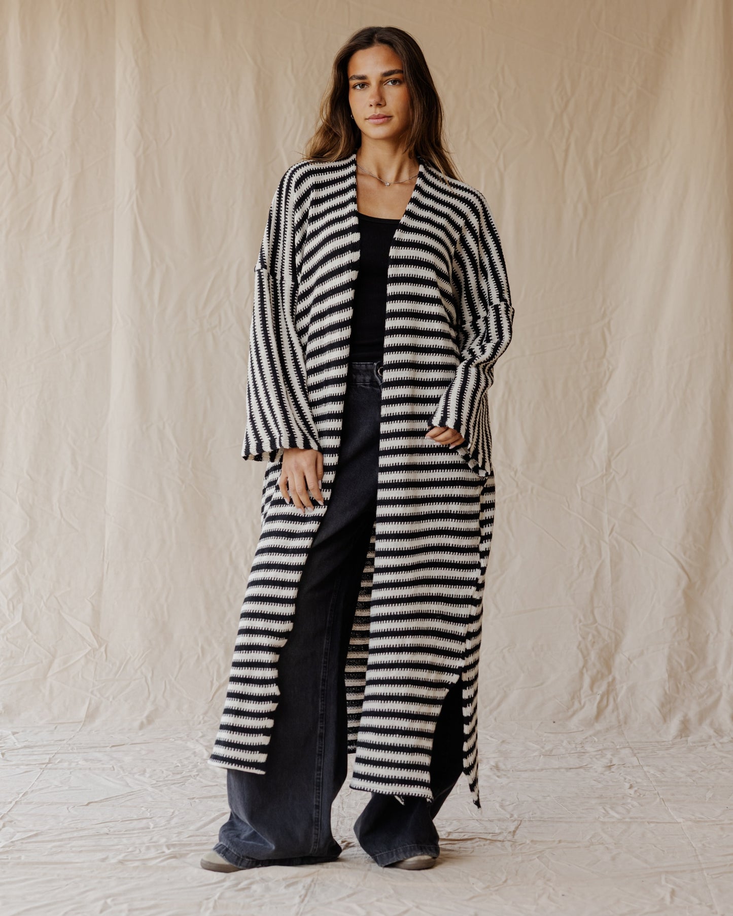 Midnight Ripple Cardigan