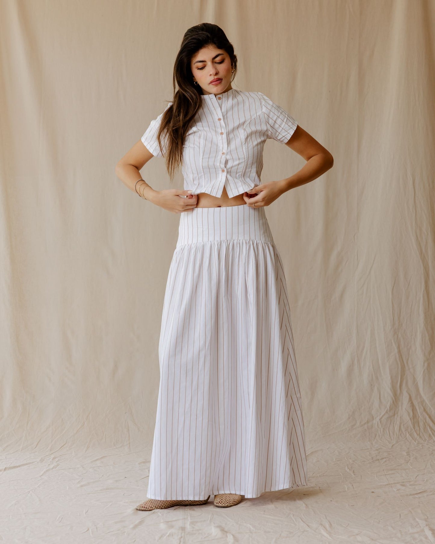 Afternoon White Skirt