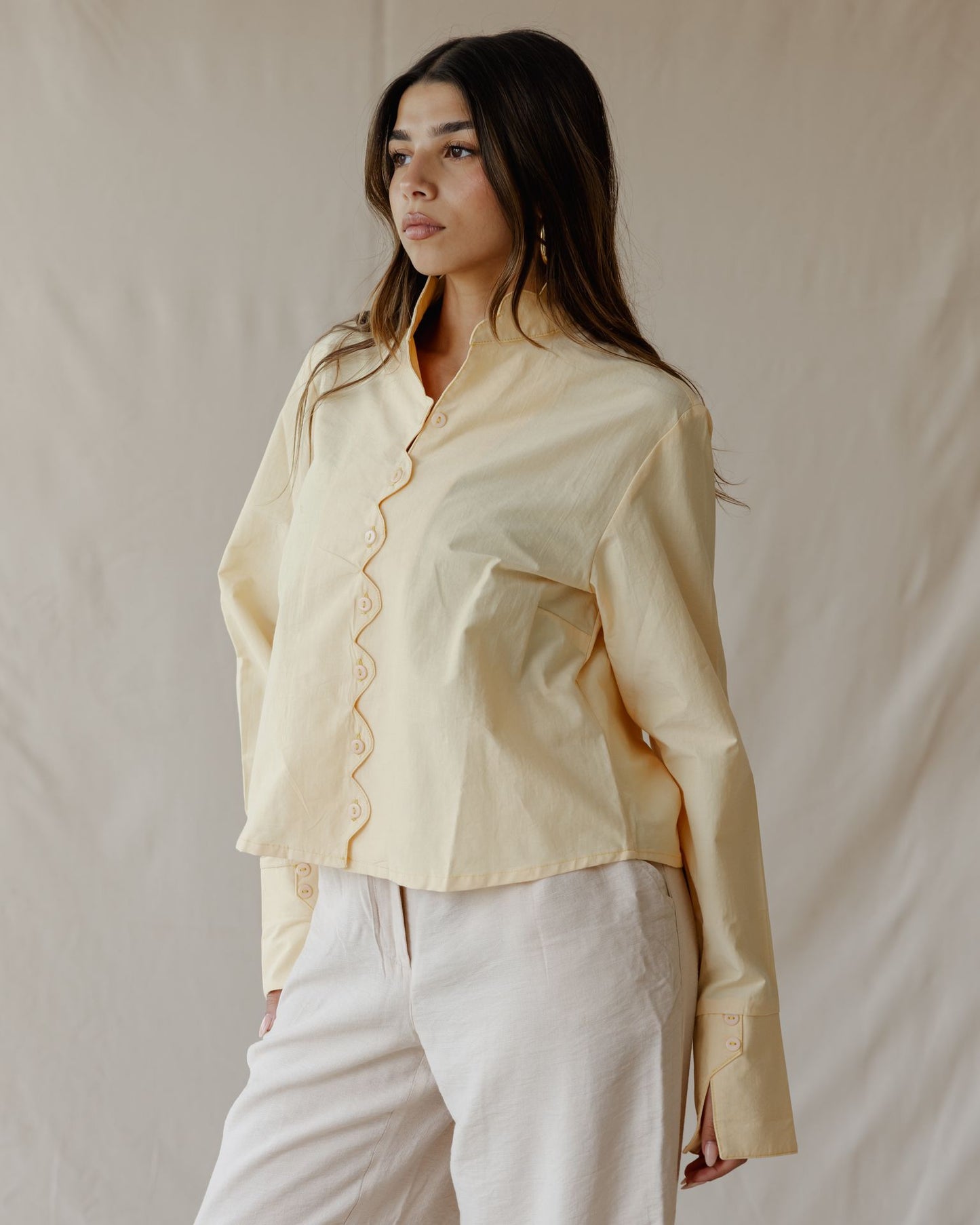 Ripple Muse Shirt Yellow