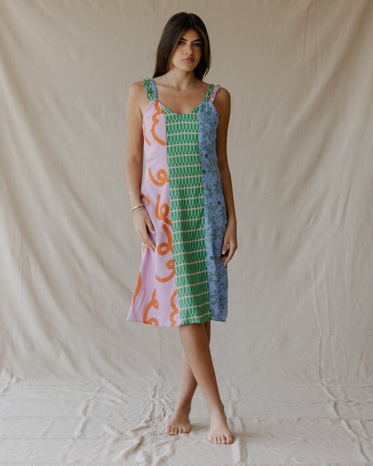 Confetti Patch Party Dress