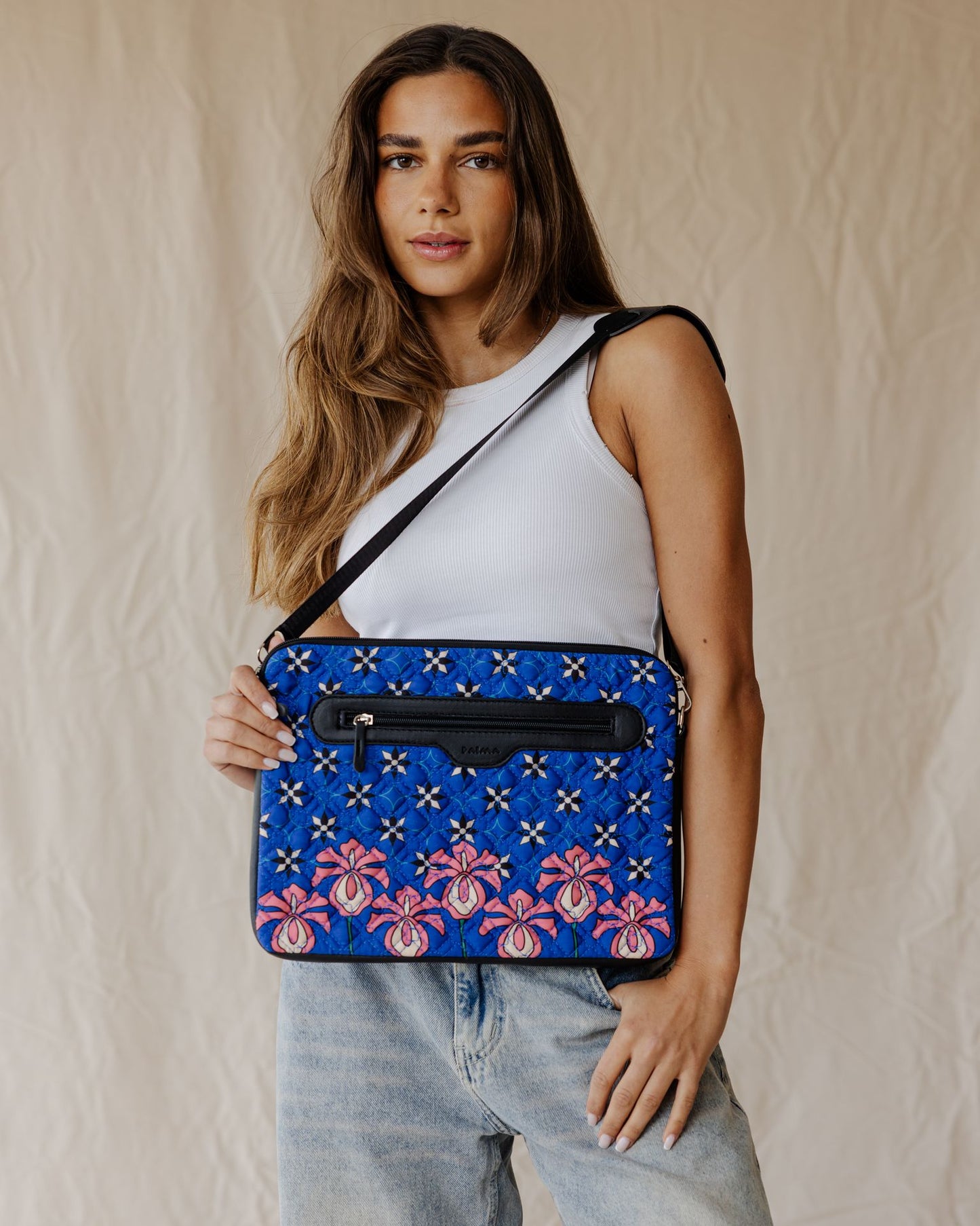 Midnight Bloom Quilted Sleeve