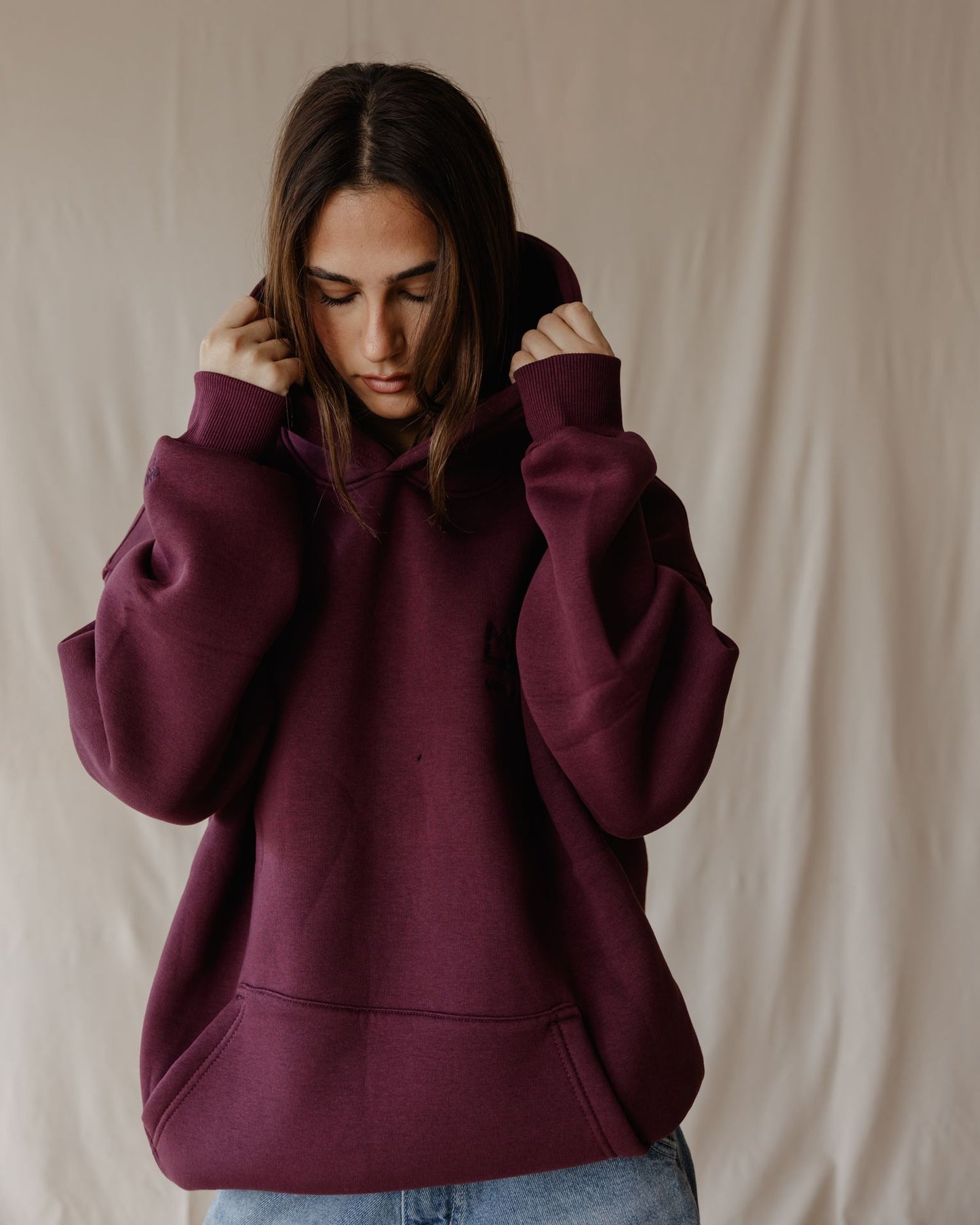 Palma's Burgundy Hoodie