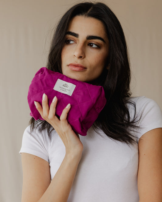 Plum Essential Makeup Pouch