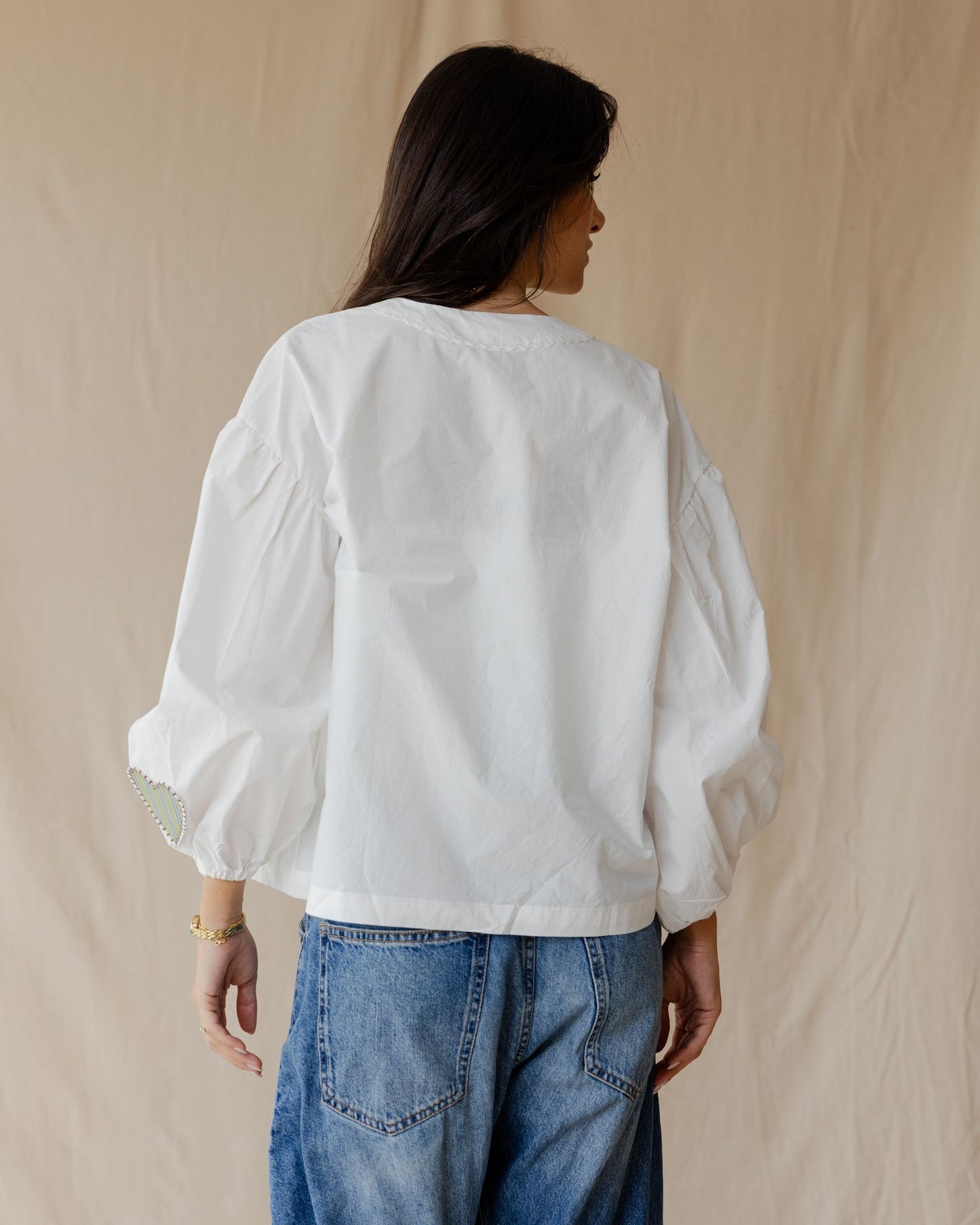 Heartstrings White Blouse