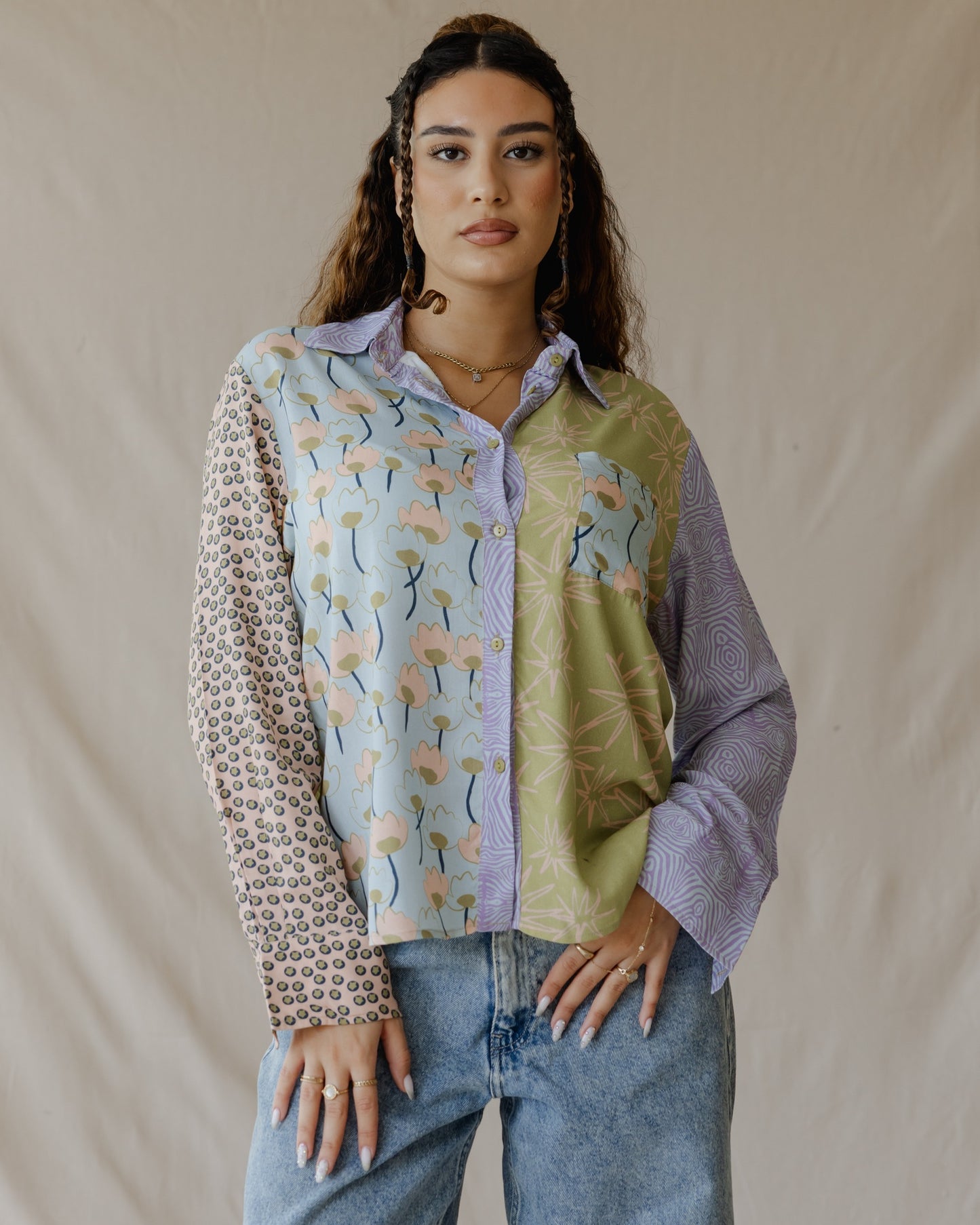 Cool Tones Retro Mix Shirt