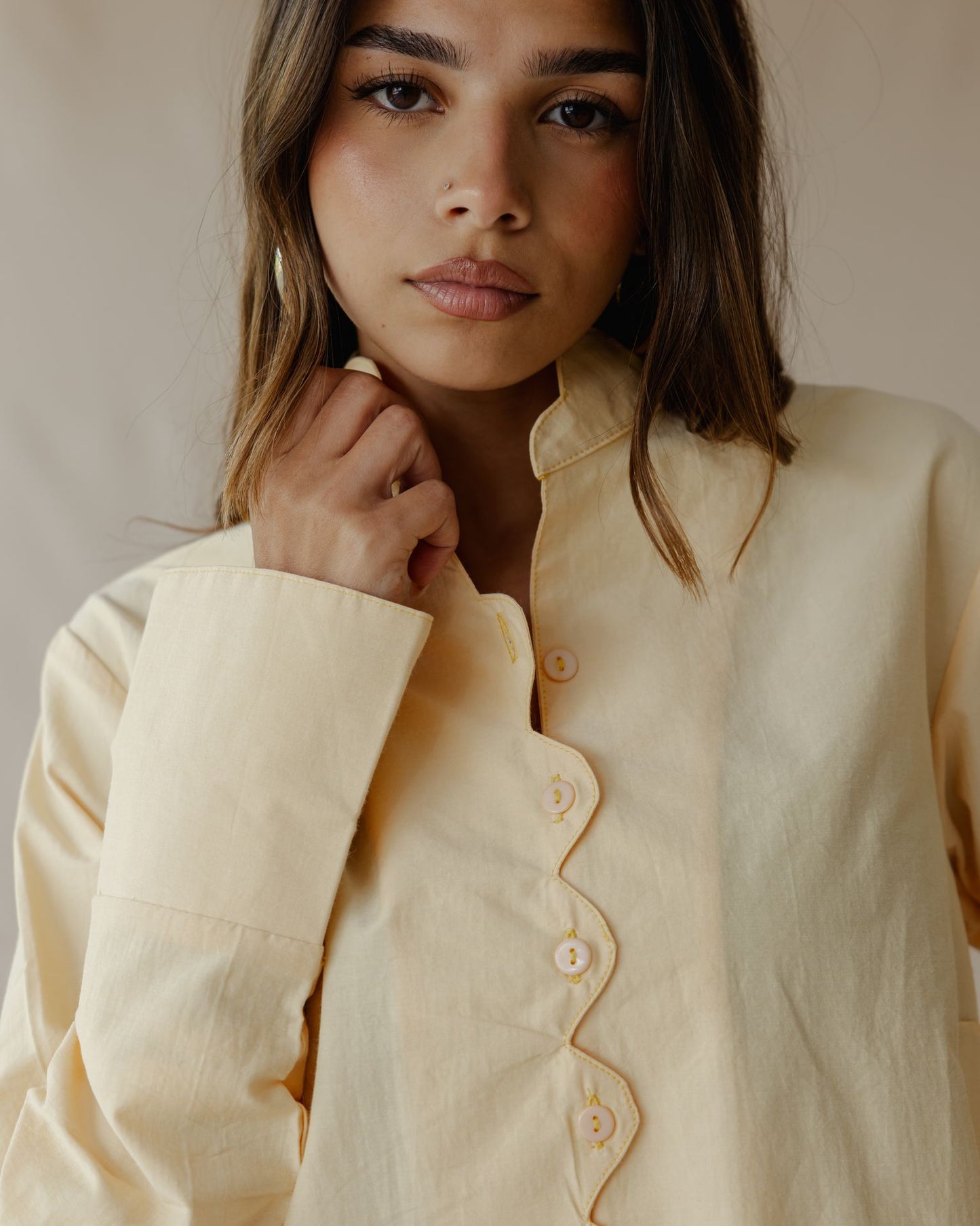 Ripple Muse Shirt Yellow