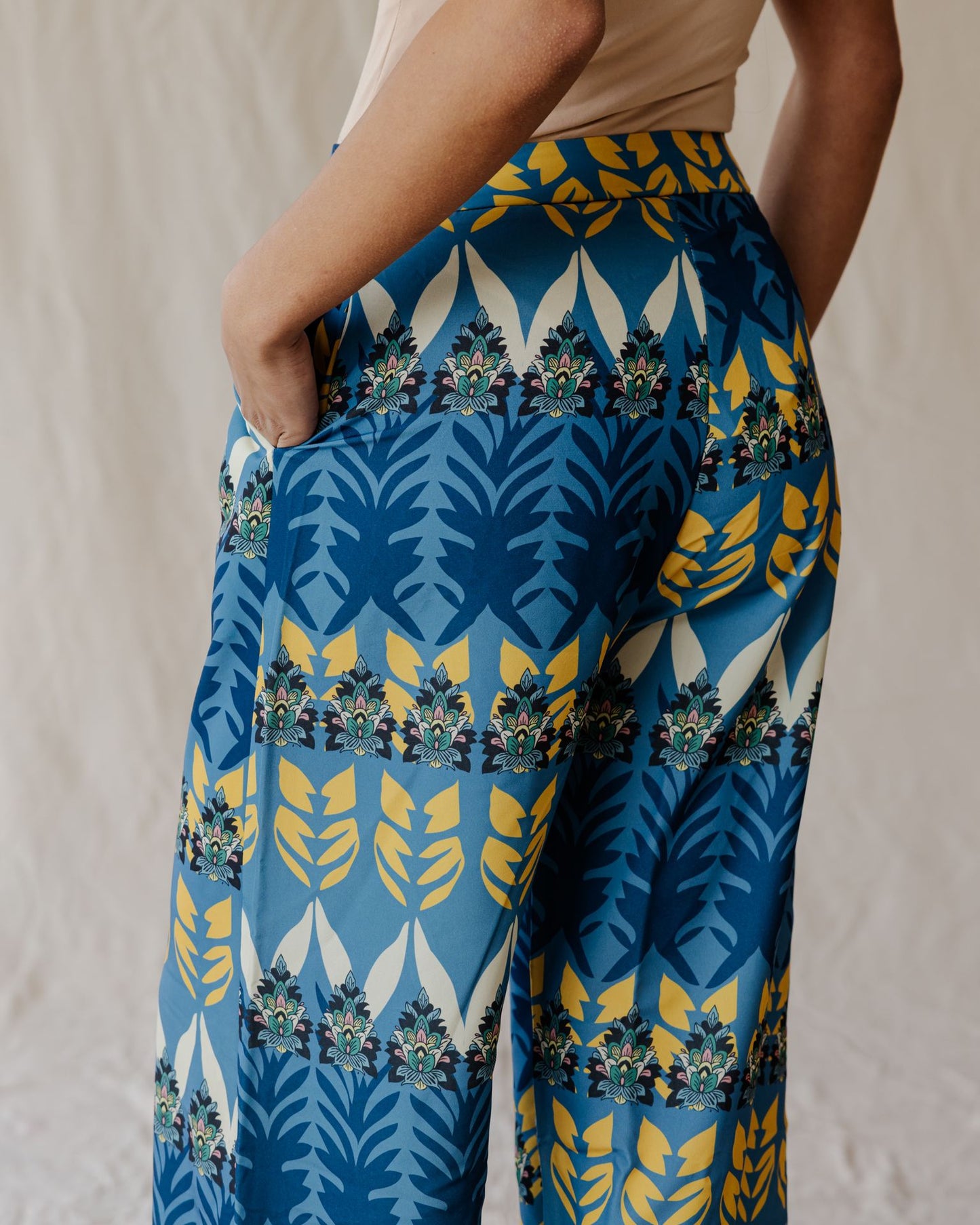 Indian Vibes with Blue Pants