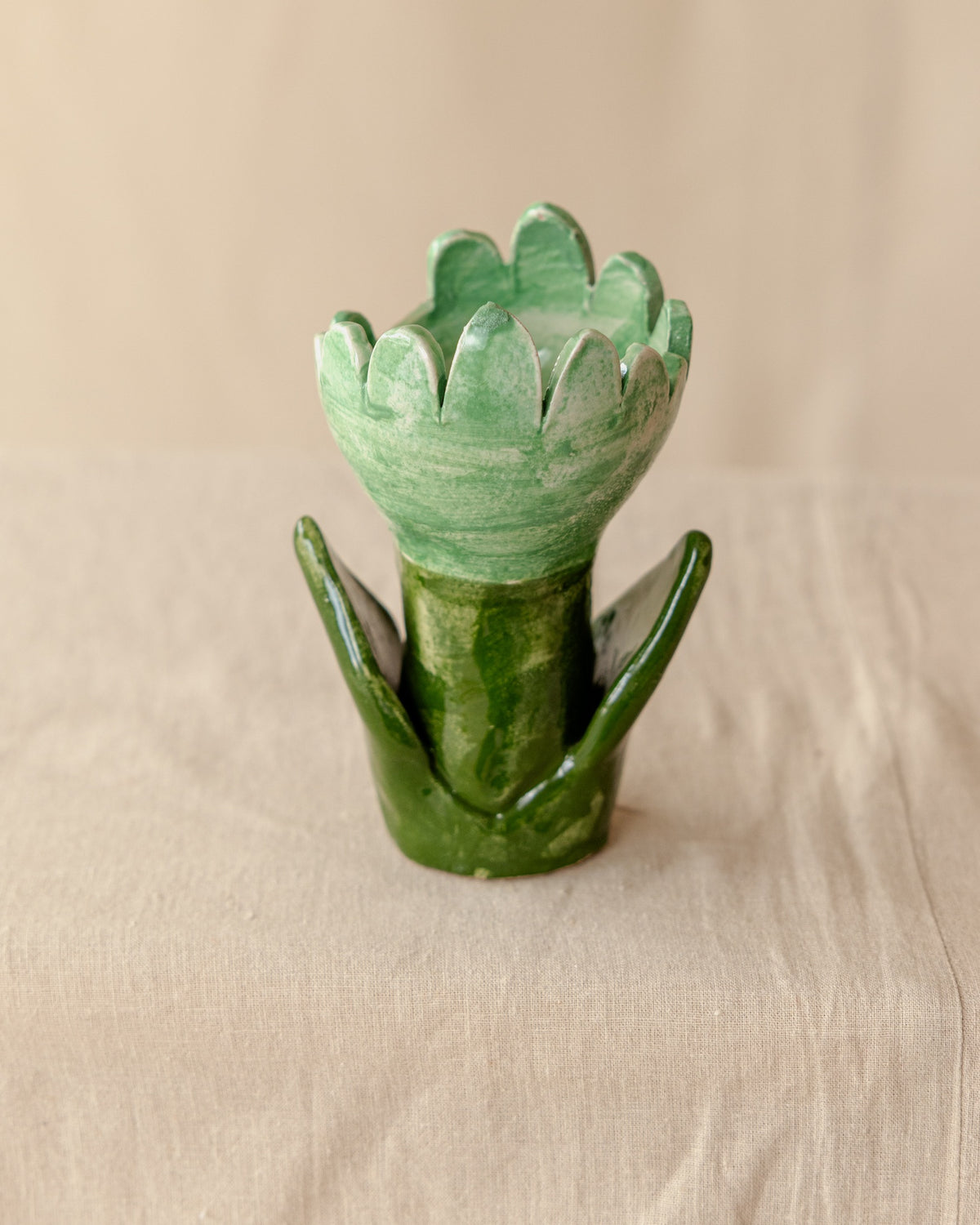 Aura Aqua Candle Holder