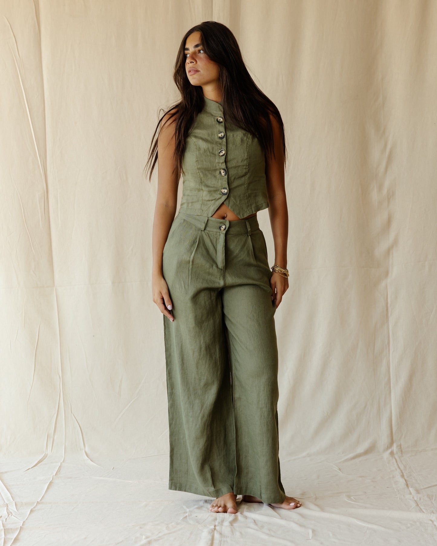 Elna Olive Pants
