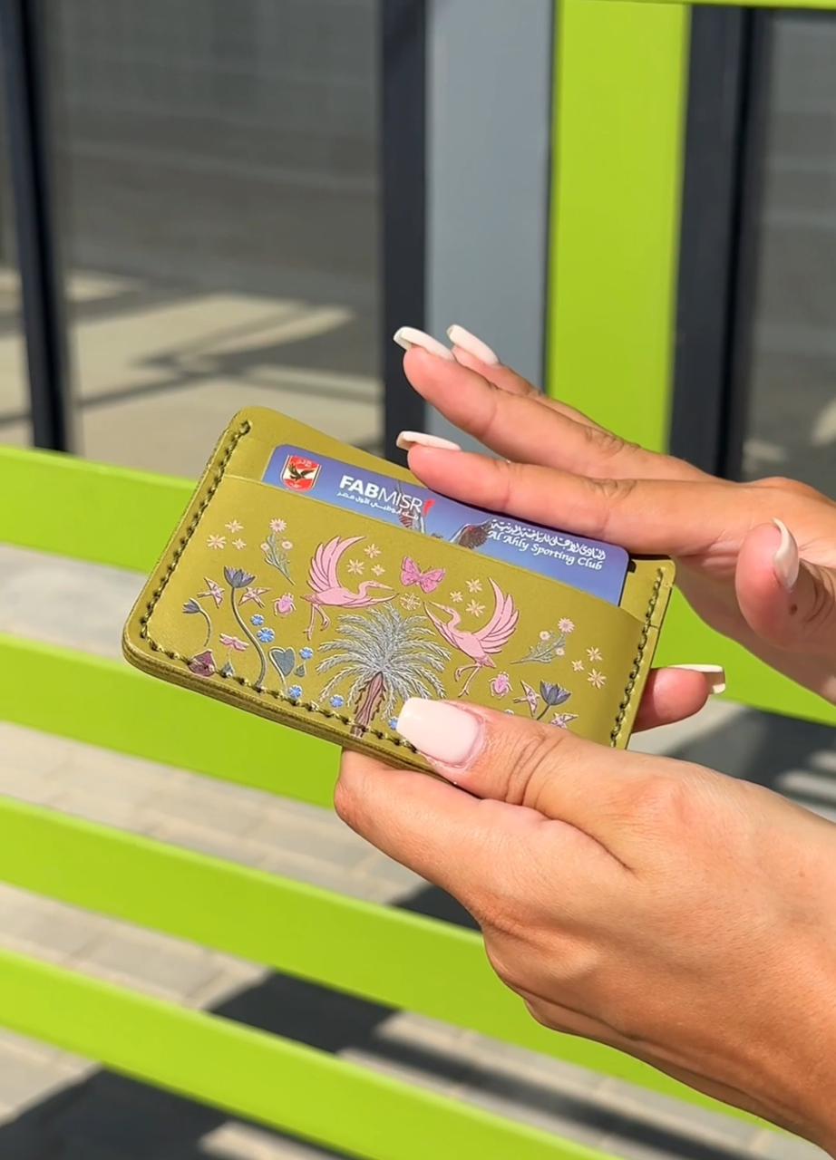 Palm Song Genuine Card Holder