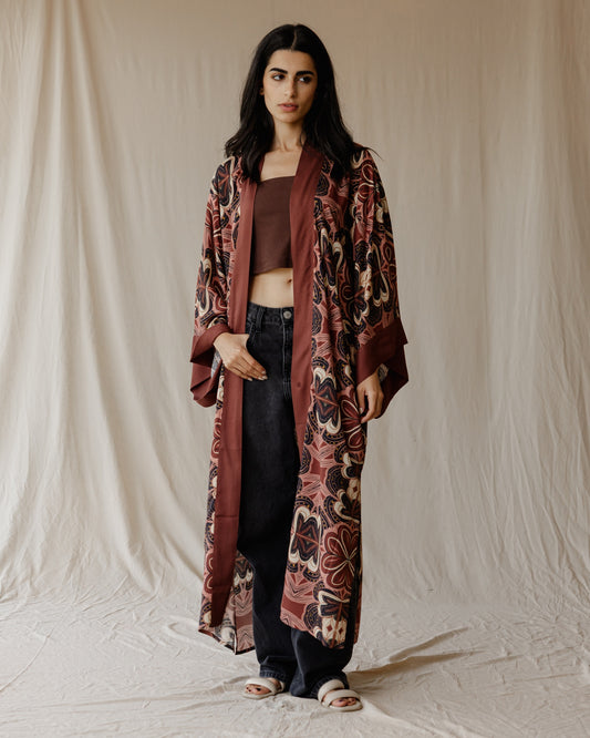 Blush Bloom Kimono