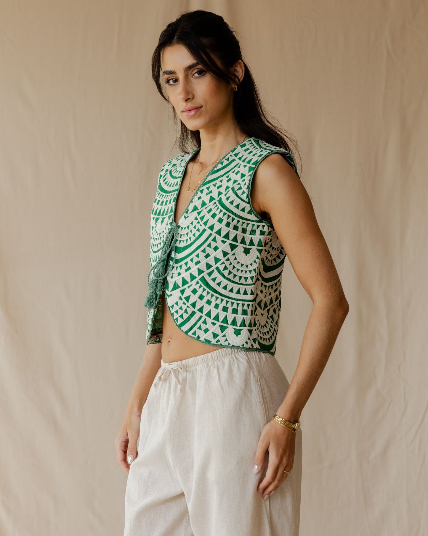 Tribal Thread Vest