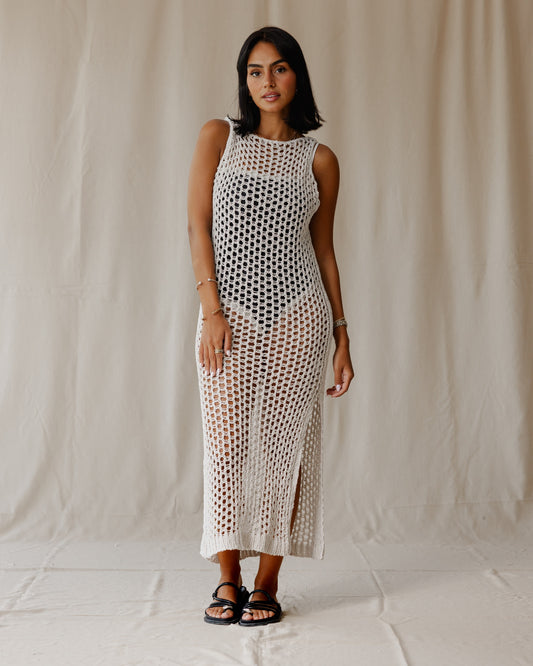 Off-White Handmade Knit Dress