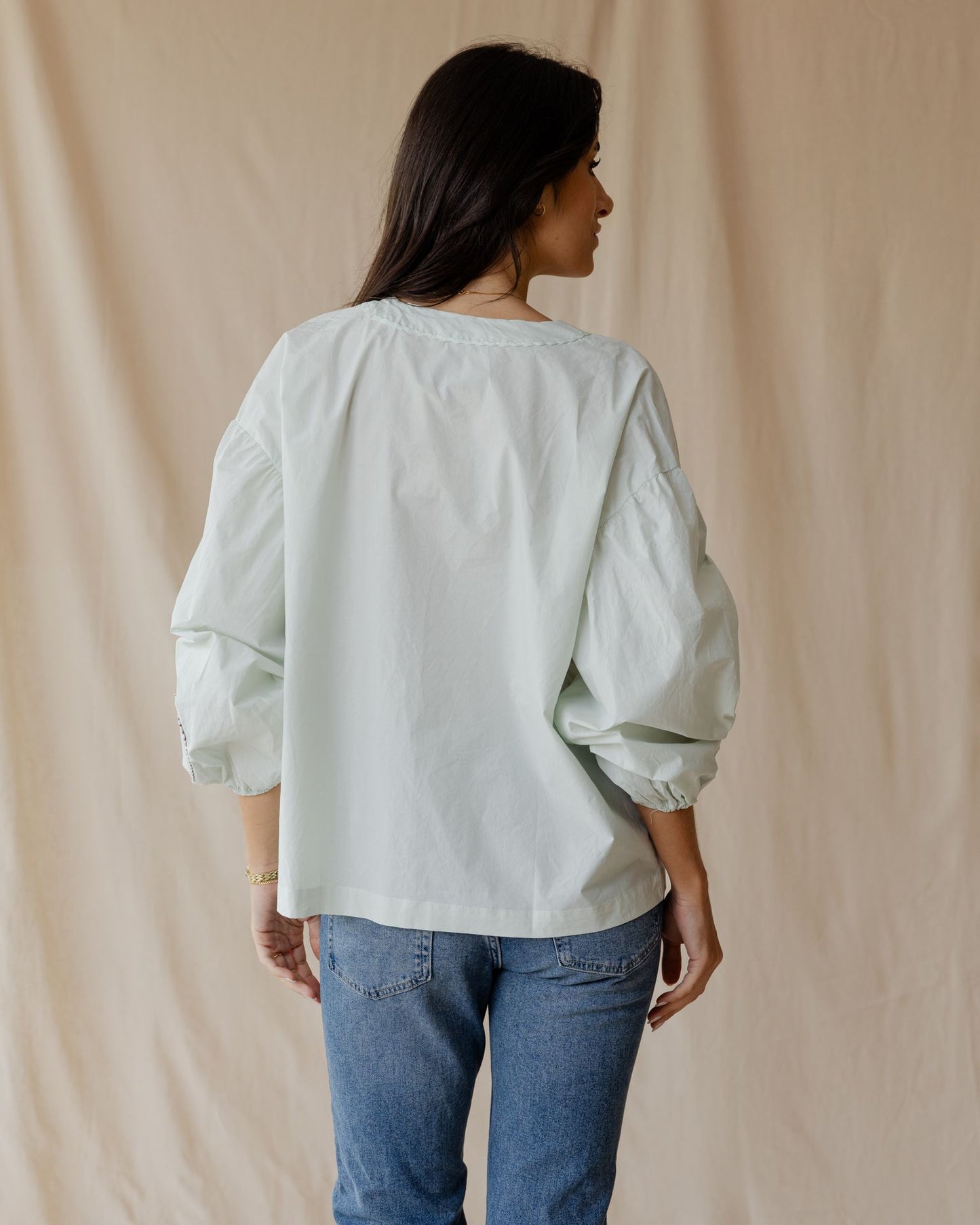 Heartstrings Green Blouse