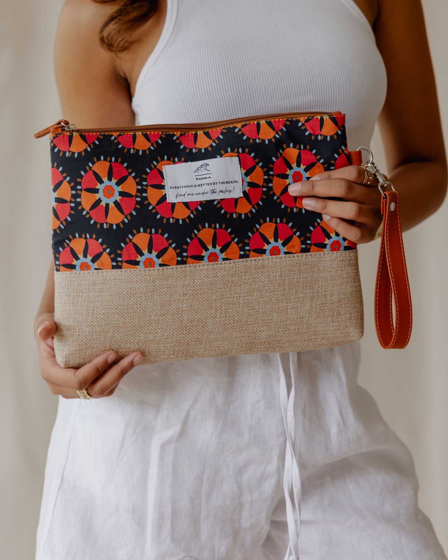 Indigo Loop Beach Pouch