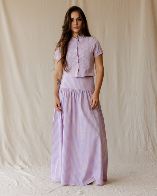 Afternoon Purple Skirt