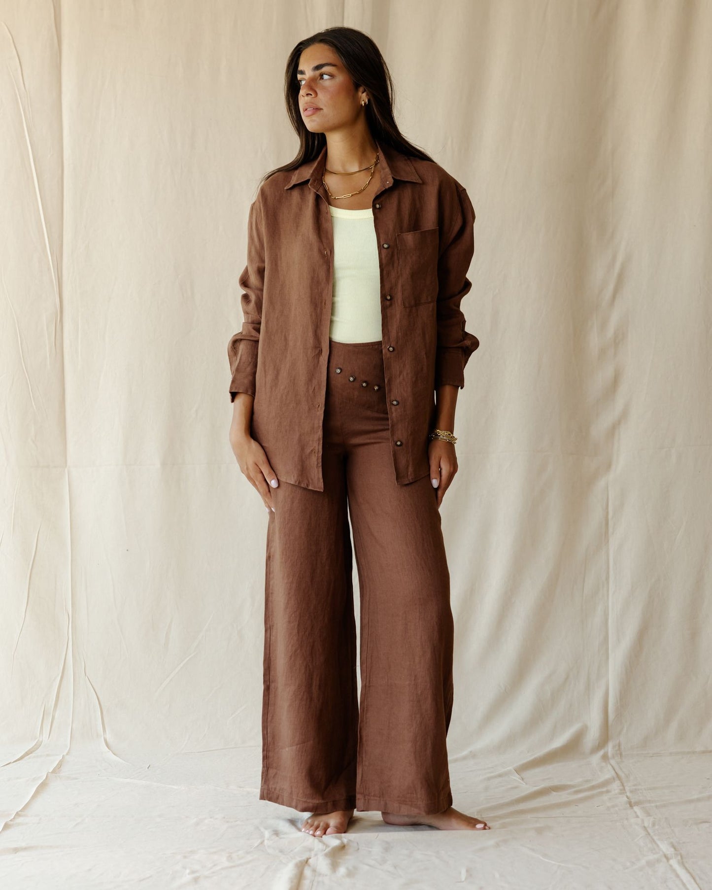 Eira Brown Pants