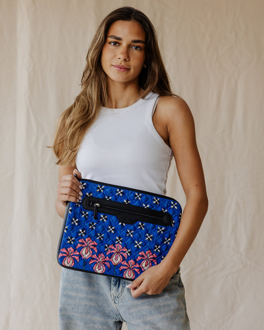 Midnight Bloom Quilted Sleeve