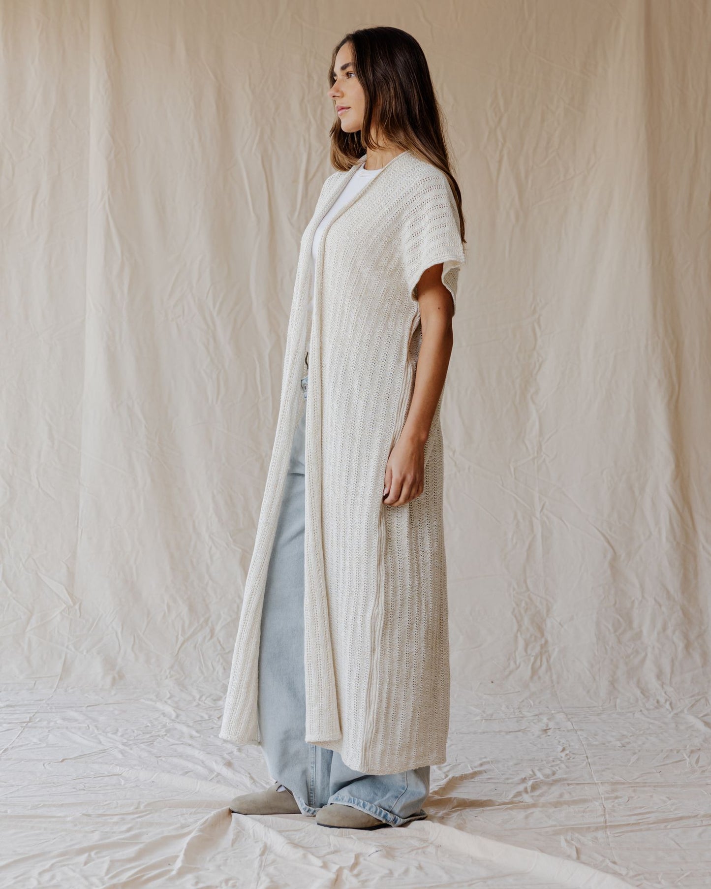 Ivory Whisper Cardigan