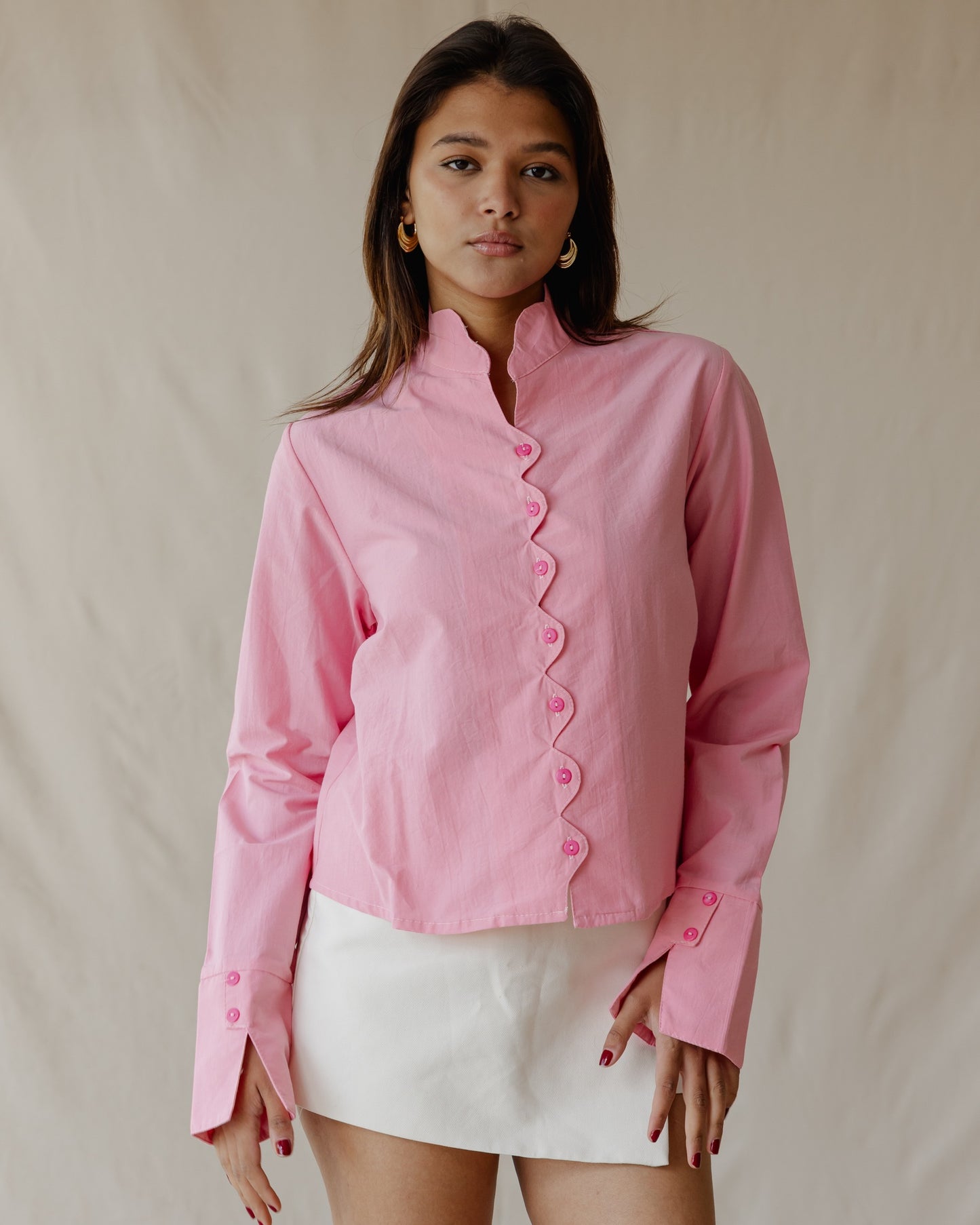 Ripple Muse Shirt Pink