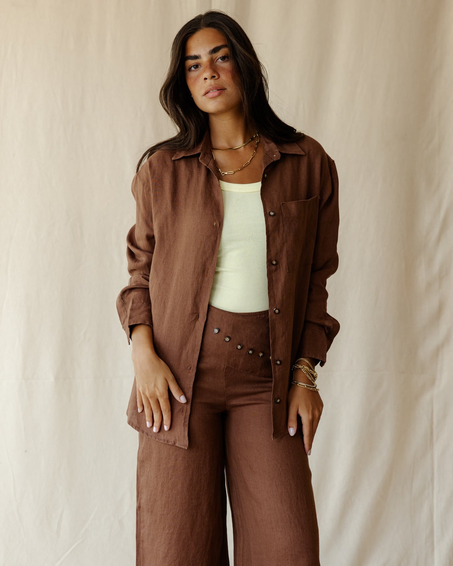 Eira Brown Shirt