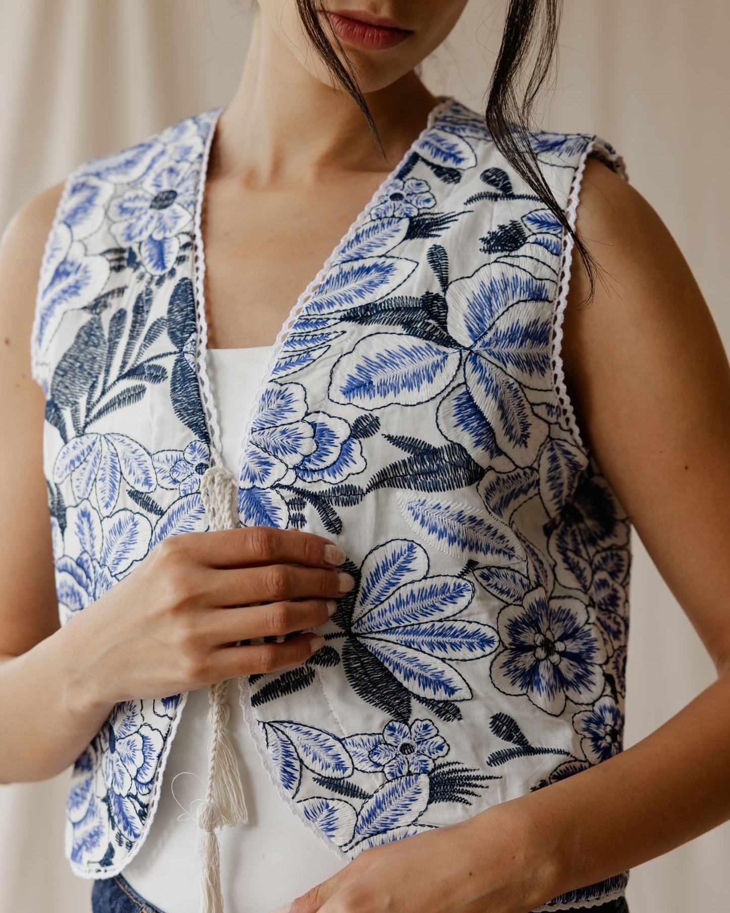 Porcelain Garden Vest