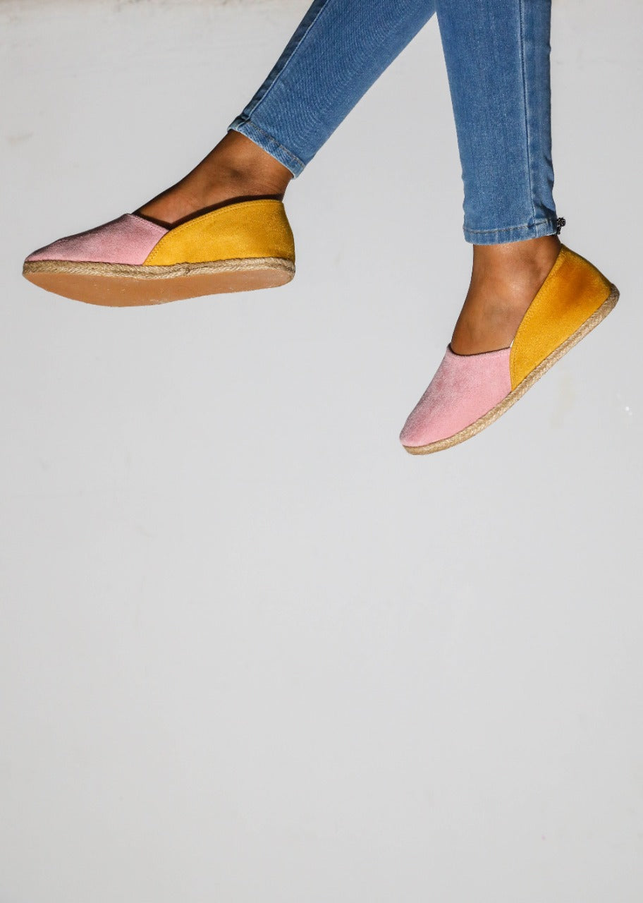 Duotone Espadrilles Pink X Mustard