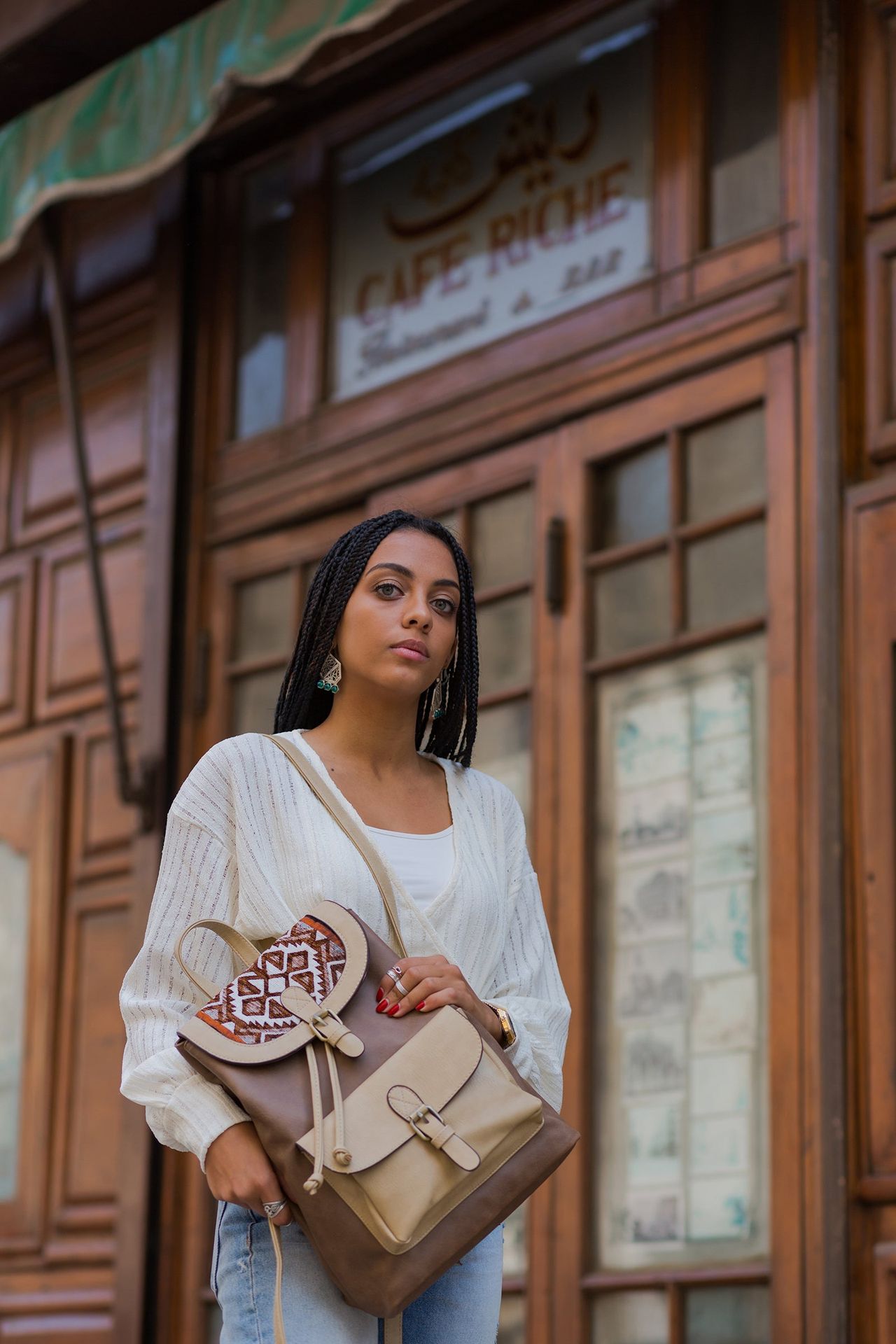 حقيبة ظهر أصلية من الكاكاو X بيج