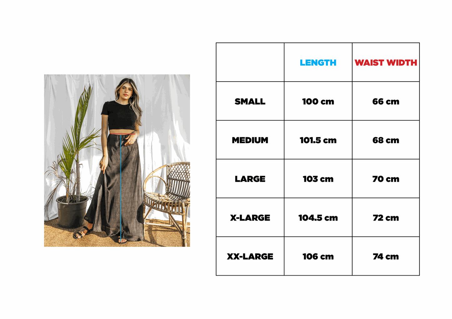 Lilium Satin Skirt Beige