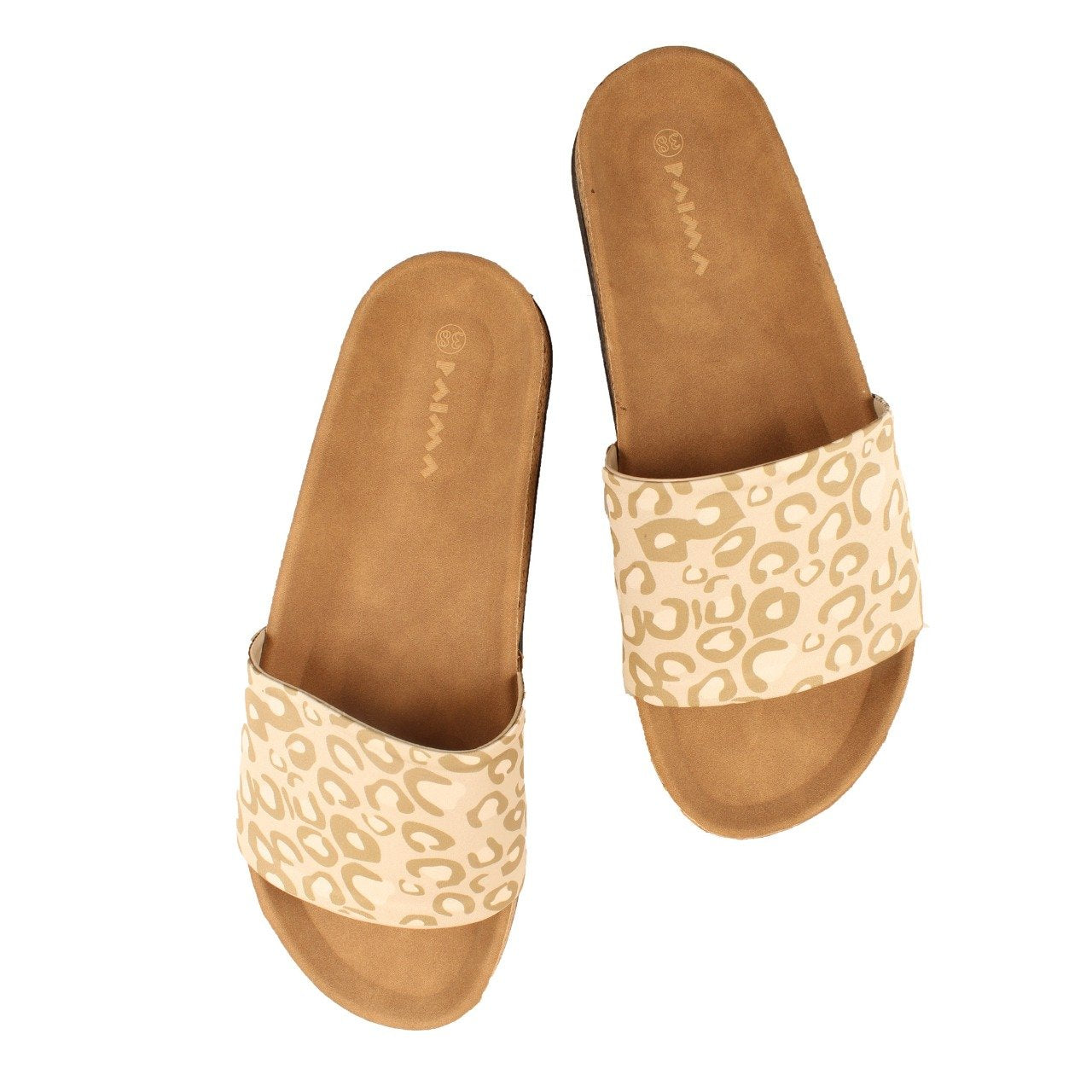 Leopard Slides Light Canary