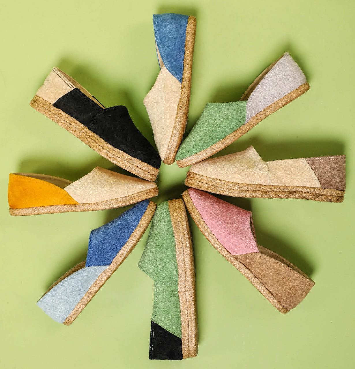 Duotone Espadrilles Beige X Blue