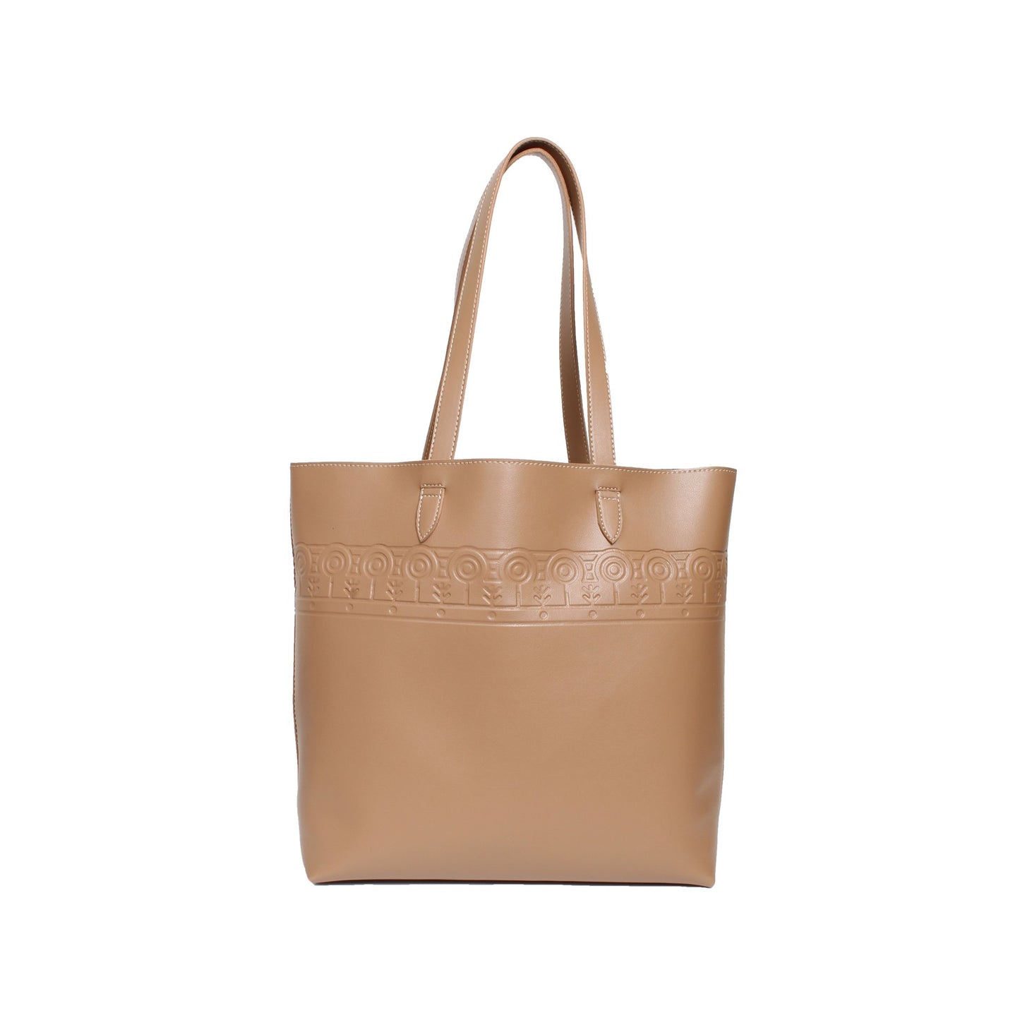Leather Tote Clan Cafe